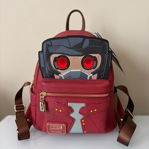 *SOLD* Loungefly Marvel Star-Lord Backpack Grotto Treasures Exclusive Guardians